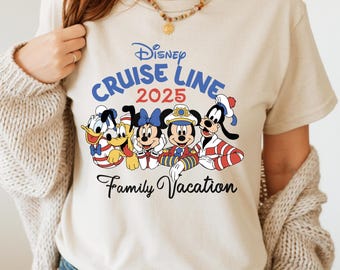 Mickey and Friends Cruise 2026  Shirt, Disney Cruise Line T-shirt, Family Vacation Matching Tee, BFF Vacation Tee, Couple Group Shirt