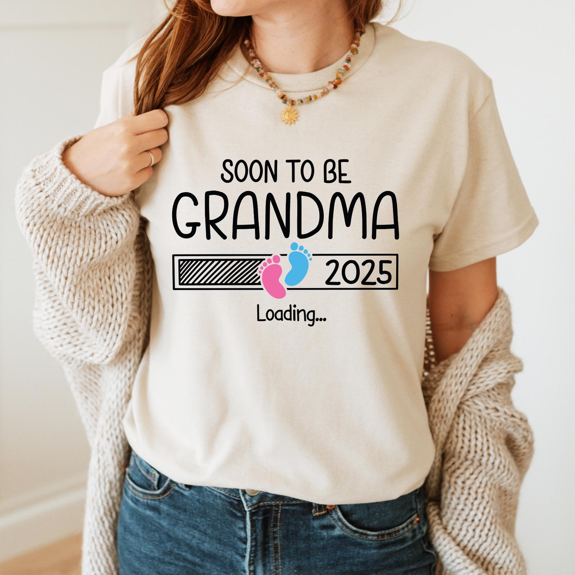 Soon to Be Grandma and Grandpa Shirt, Gift for Grandparents,