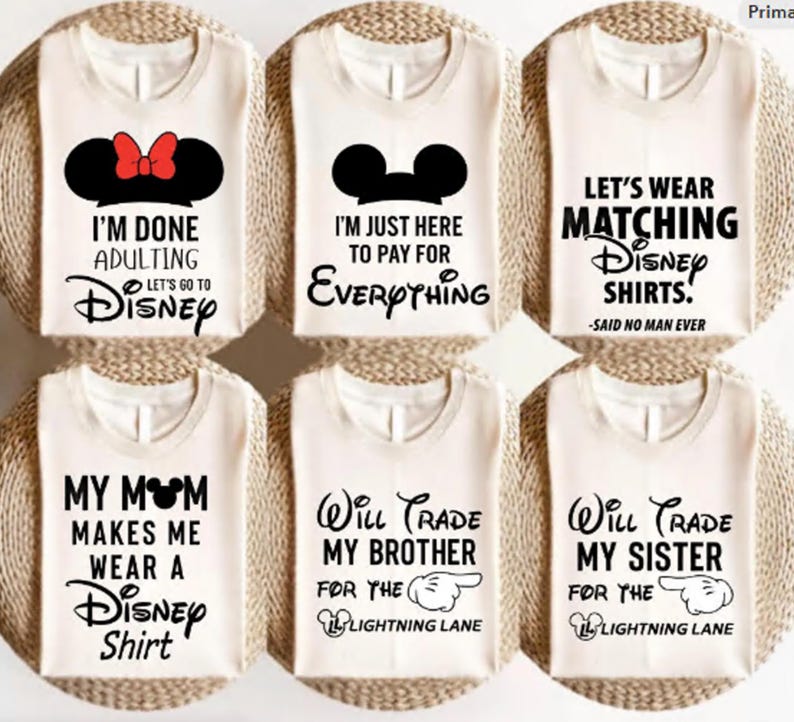 Portons la chemise Disney assortie, dit No Man Ever, t-shirt Disney cool, chemise Disney pour homme, chemise père Disney, chemise drôle Disney, cadeau pour papa image 3