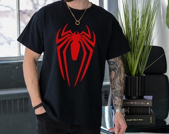 Spider-man Logo Shirt, Spiderman T-shirt, Spider Man Family Matching Tee, Spider Tee, Superhero Shirt, Spiderman Gift for Kids and Adults