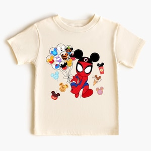Spider Mickey Tshirt, Disney Snacks Shirt, Boys Disney Tee, Disneyland Toddler Best Day Ever, Avengers Disney Family Shirts