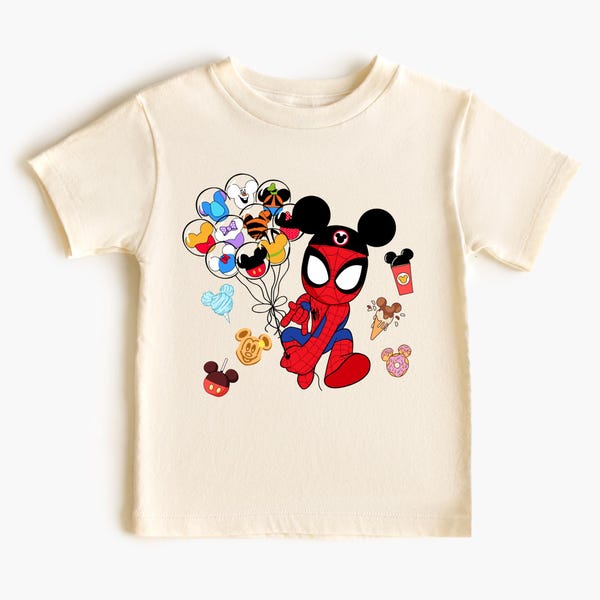 Spider Mickey Tshirt, Disney Snacks Shirt, Boys Disney Tee, Disneyland Toddler Best Day Ever, Avengers Disney Family Shirts