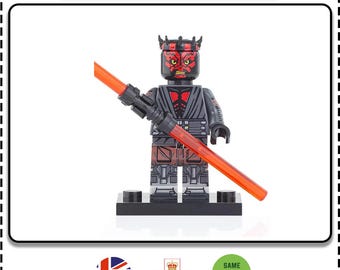 Darth Maul Custom Minifigure | Starwars Custom Brick Minifigure