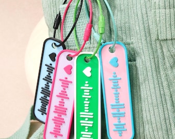 Personalized Spotify Song Code Keyring | Custom Songs/Albums/Playlists | Valentines day gift | Gifts for music lovers