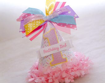 Sweet One Party Hat - One Sweet Celebration, Sweet Shop, Sweet 1