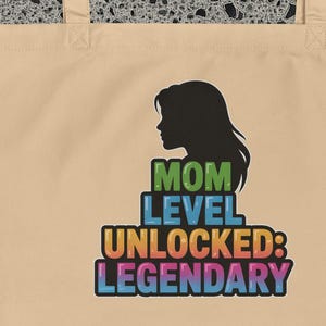 Mamas Eco Tote Mutter Geburtstag Geschenk Lebensmittel Einkaufstasche wiederverwendbar Umweltfreundlicher Geschenkträger Alle Zeit jede Gelegenheit Feier Geschenk