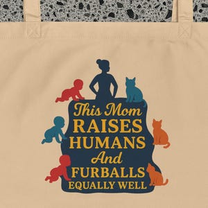 Mamas große Öko-Einkaufstasche Katzenliebhaber Mama Geschenk Wiederverwendbare Lebensmittel Einkaufstasche, Muttertag Geburtstagsgeschenk Alle Zeit zu jeder Gelegenheit Mamas Geschenk