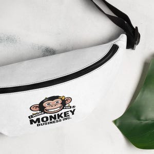 Funny Monkey Themed Fanny Pack