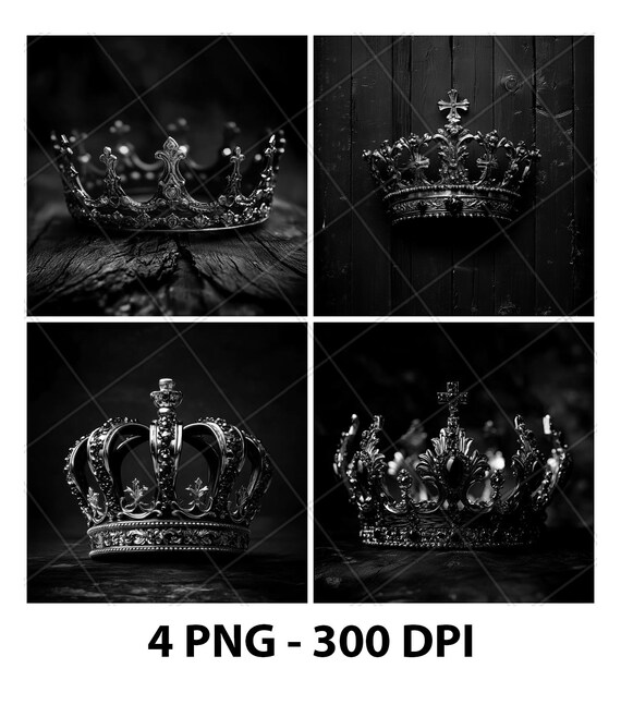 中世の王冠 女王 王女 王 レーザー彫刻ファイル PNG 王冠 レーザー