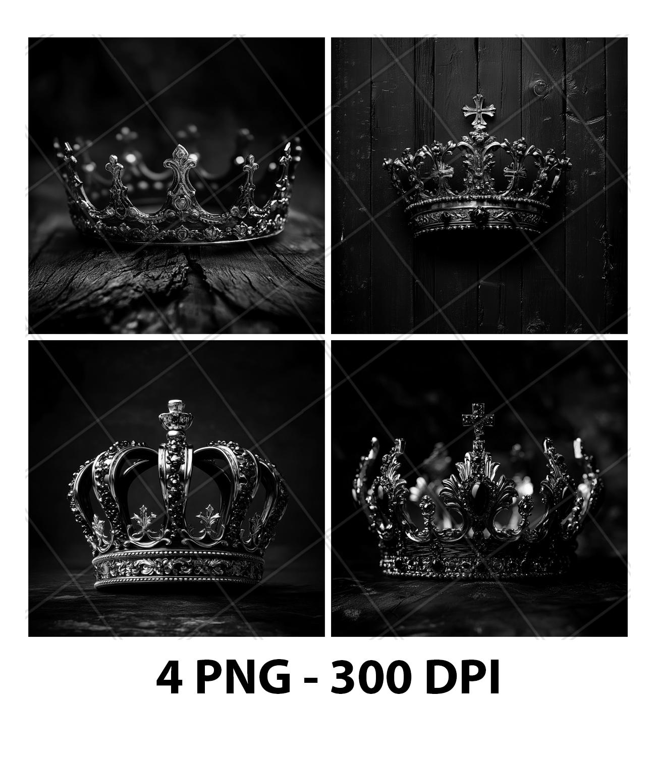 中世の王冠 女王 王女 王 レーザー彫刻ファイル PNG 王冠 レーザー