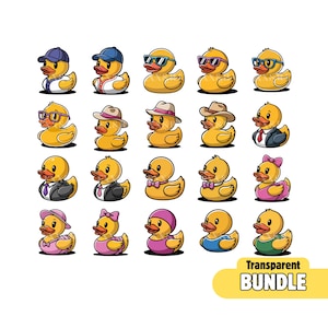 Rubber Duck Clip Art Bundle , Duck png , duck Clipart, Duck Png, Cute Duck png, Rubber Ducks File, Animal png