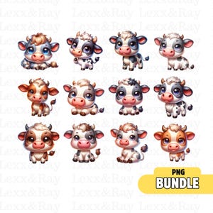 12 PNG Cow Images, Cute Cow Transparent Background Commercial Use