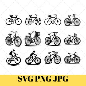 Fahrrad SVG, Fahrrad SVG, Fahrrad PNG Fahrrad Bundle