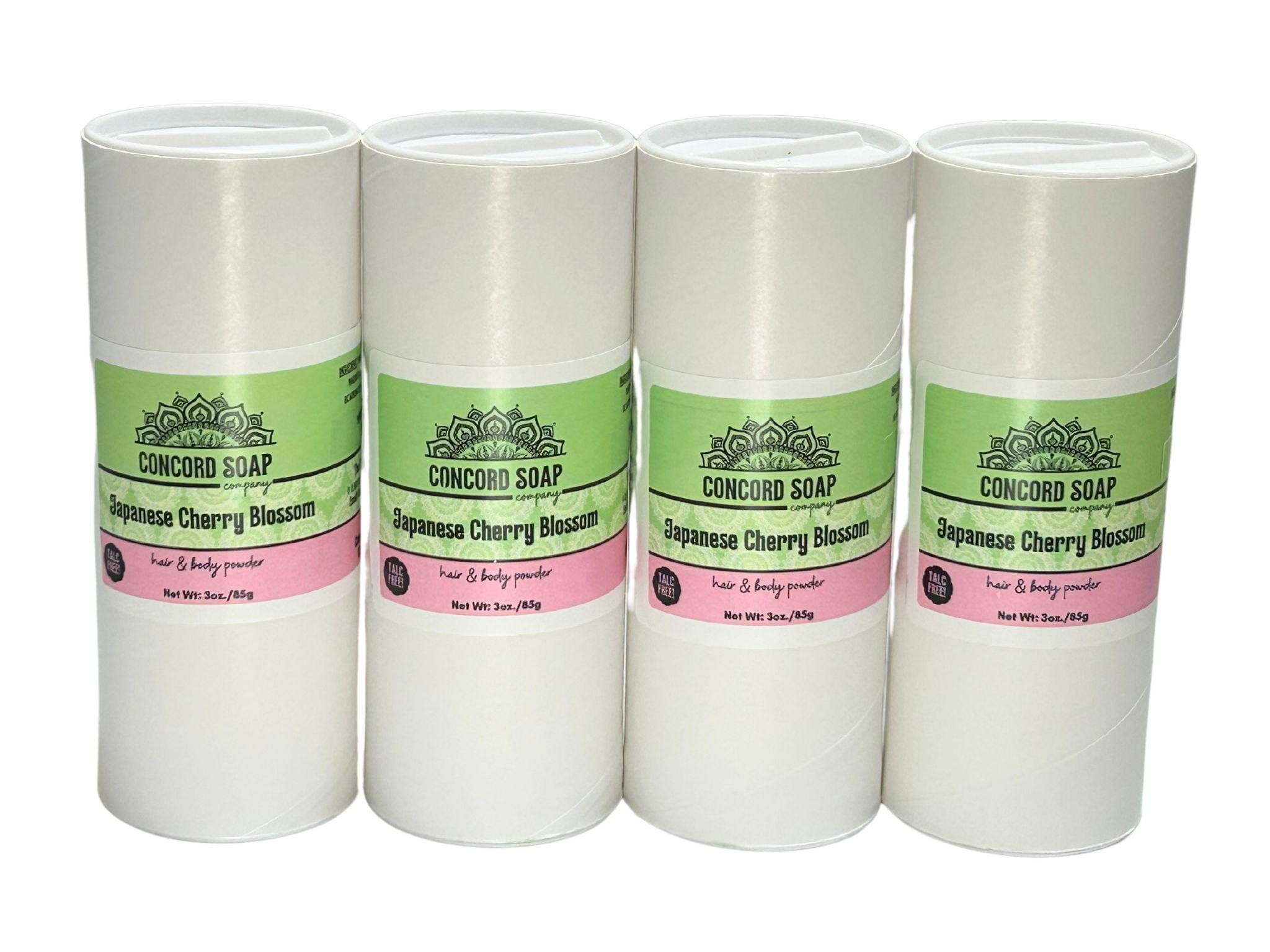 NEW Japanese Cherry Blossom Handmade Hair and Body Powder- powdery floral scent, talc-free, dry shampoo, anti-chafing, after shower dusting