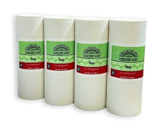 Rose Handmade Hair & Body Powder - floral, talc-free, scented, dry shampoo, reduces friction, no talc, after shower dusting powder, bath