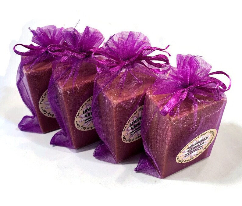 Lavender Vanilla Handmade Cold Process Soap Bar 4oz Floral | Etsy