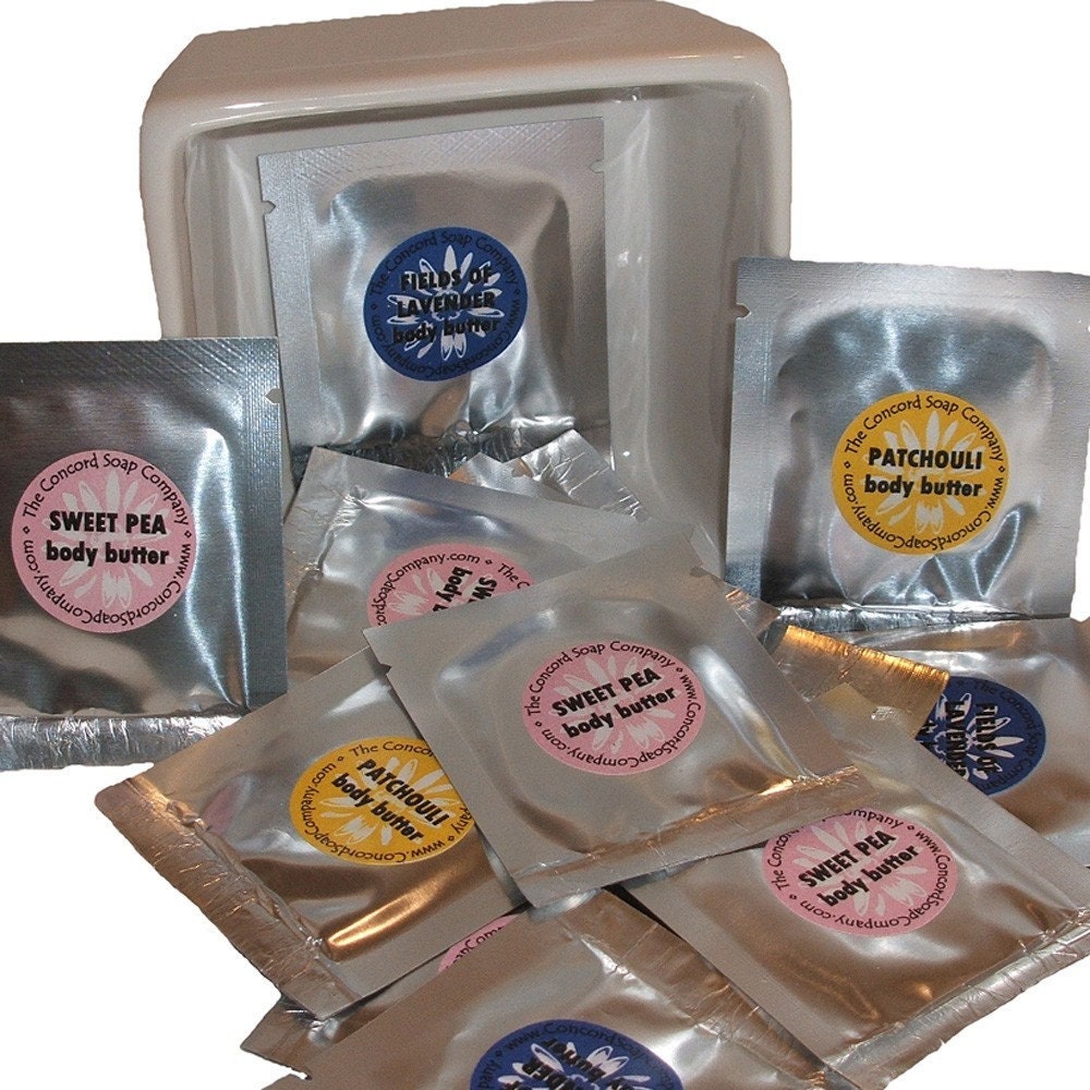 Body Butter Sample made with Shea Butter trial sample Etsy