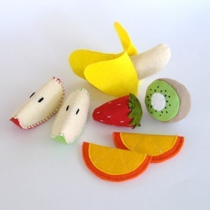 Felt Food Fruit PDF Pattern image 1