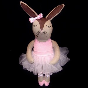 Co-Co the Ballerina Bunny Doll PDF Pattern image 1