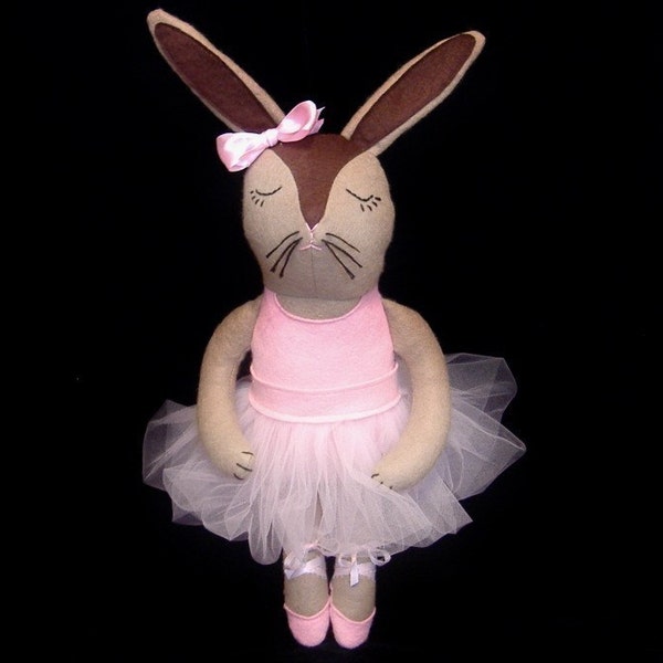 Co-Co the Ballerina Bunny Doll PDF Pattern