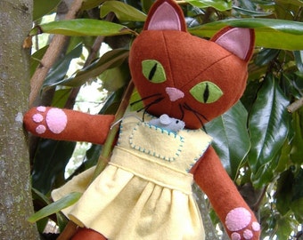 Miss Ginger Greeneyes and Pepper Pocketmouse PDF Pattern