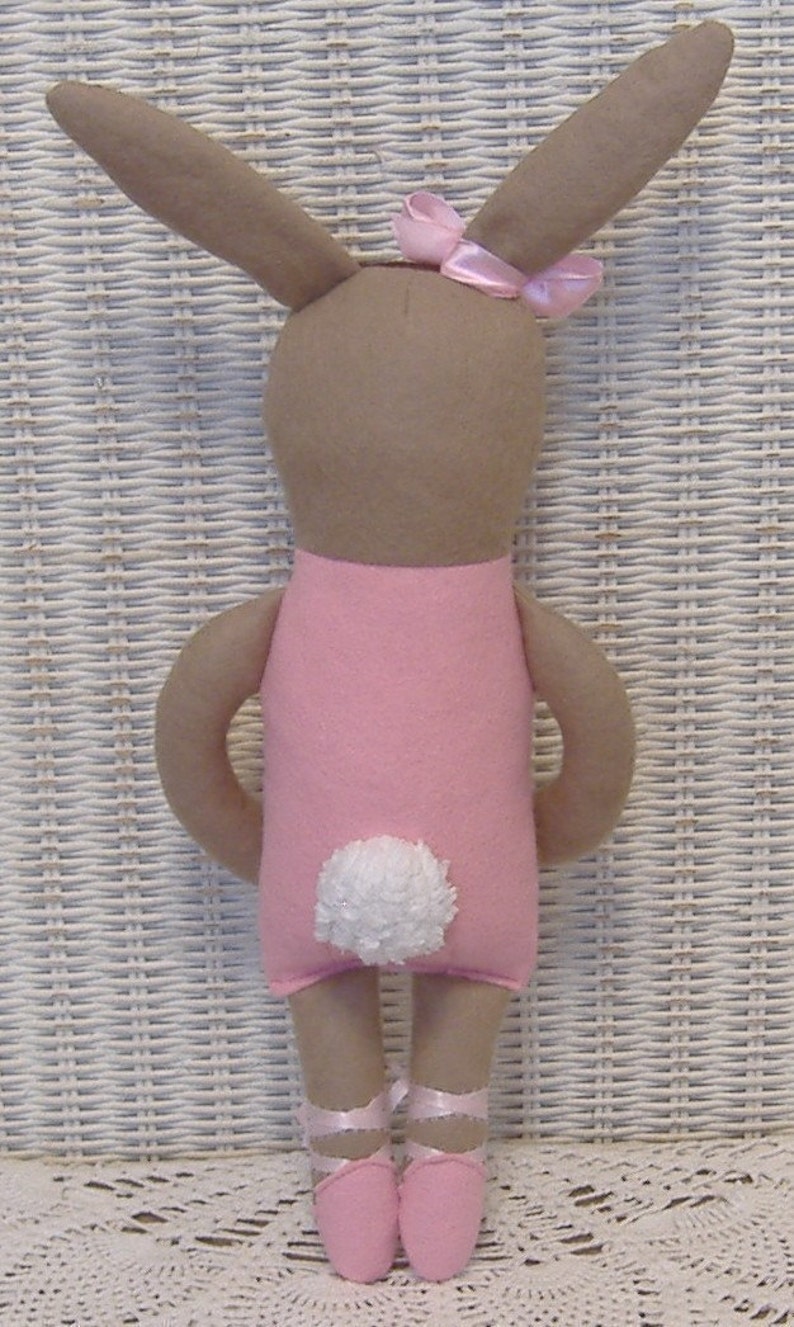 Co-Co the Ballerina Bunny Doll PDF Pattern image 3