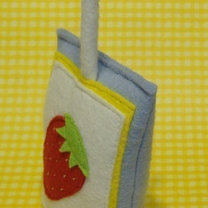 Felt Food Pattern Peanut Butter and Jelly Lunch PDF Pattern image 4