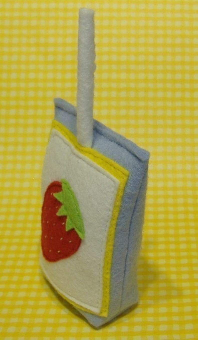 Felt Food Pattern Peanut Butter and Jelly Lunch PDF Pattern image 4