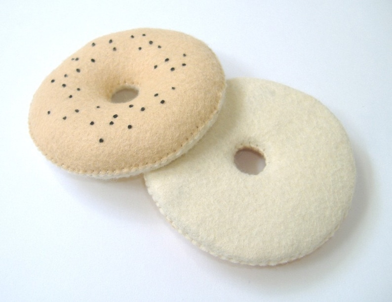 Felt Food Toaster PDF Pattern Toaster, Bagel, Cream Cheese, Toaster Pastry, Waffle, Syrup and Butter image 3