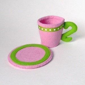 Felt Food Pattern Tea Party Set PDF image 5