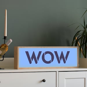 Personalized Name Sign Light Box, Custom Text Led Signs, Custom Logo Sign Lightbox, Custom Light Box