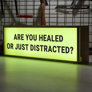Custom Size Led Lightbox, Personalized Text Light Box