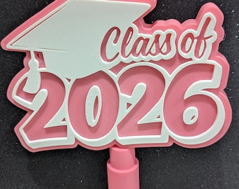 3D printed Class of 2026 tap to pay wand STL file