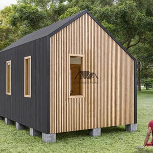 Ritningar för stugor 12 x 18, Ritningar för små stugor, Ritningar för småhus, Ritningar för småhus, Ritningar för stugor, Gör-det-själv för små, Ritningar för vuxna bild 9