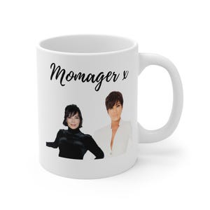 Momager Mug, Kris Jenner Lore Supremacy, Funny Gifts for Kardashian Fans