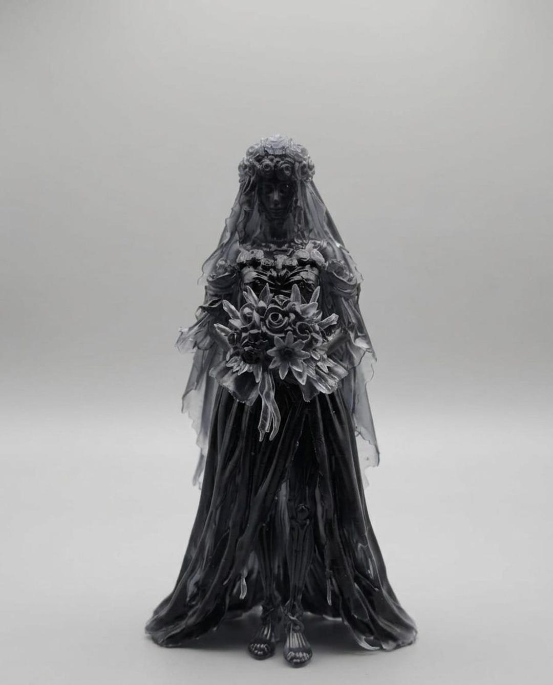 Gothic Corpse Bride – Dark Gothic Statue, Corpse Bride, Horror Fantasy ...