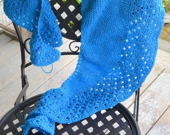 Knitting Pattern - The Wizard's Running Away Shawl