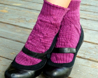 Knitting Pattern - Belladonna Took Sock