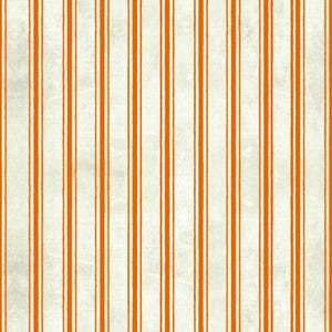 May include: Vertical striped pattern in orange and off-white. The stripes are evenly spaced and run the length of the image. The background has a slightly textured appearance, adding depth to the design. This pattern is suitable for various applications.