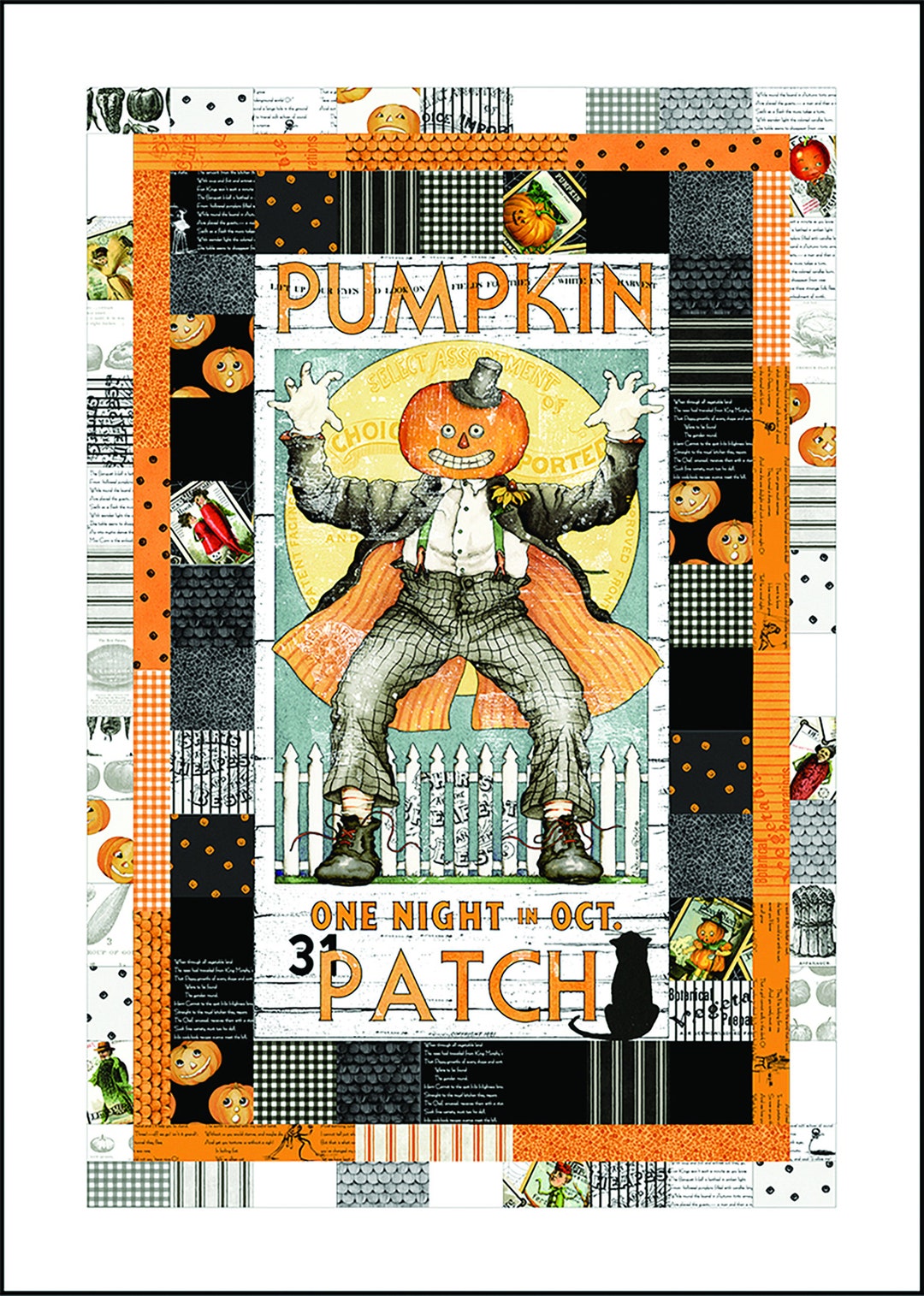 Patchy Panel Quilt Kit Fabric by J Wecker Frisch for Riley Blake - Etsy
