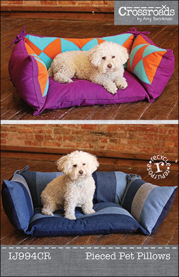 Items similar to Pieced Pet Pillow PDF sewing epattern dog or cat bed