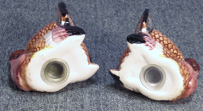 app 3 x 3 x3 in great condition colorful birds TURKEY Salt and Pepper Set ceramic turkeys