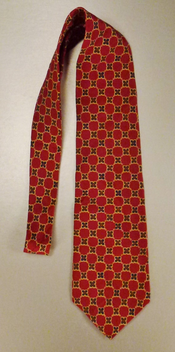 Designer Neck TIE Designer Ralph LAUREN Silk hand… - image 3