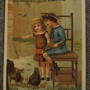 Victorian ad TRADE Card COFFEE Schnull Krag Coffee Co Indianapolis IND. cromolitografo