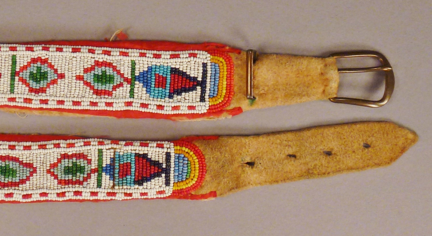 ?BOHO Native American Pattern Beaded Elastic Belt Native Beaded Belt - Etsy main image 4
