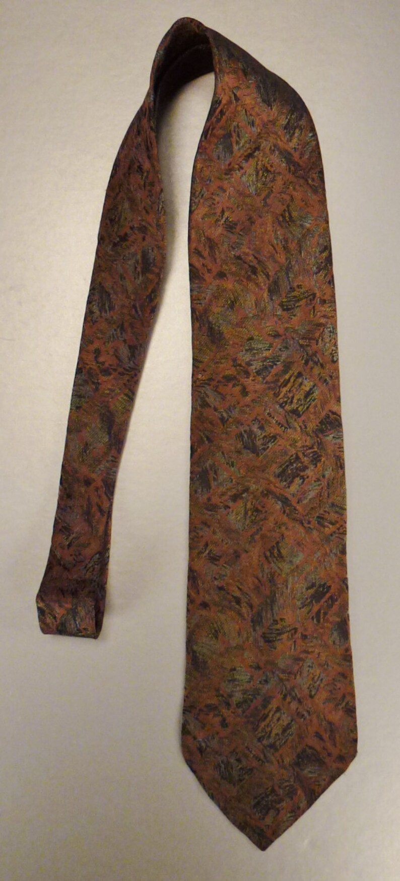 Designer Neck Tie Original SOGO Organic Woven Silk Tweel - Etsy UK