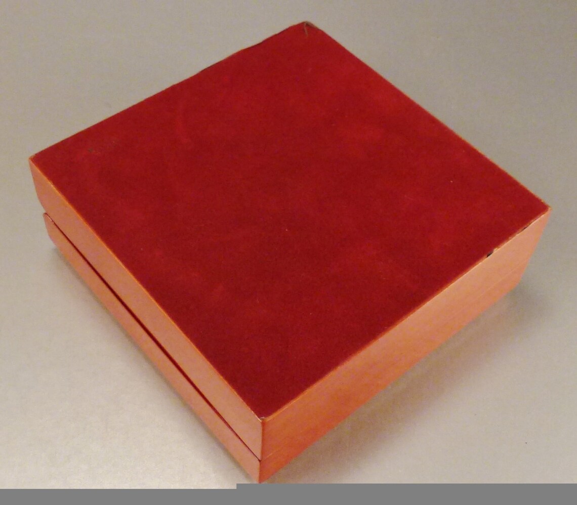 LAQUER Jewelry Box TILE Ceramic Landscape Design Handpainted Etsy