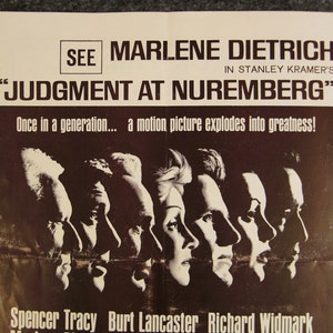 Rare MOVIE Lobby Card Marlene DIETRICH Program JUDY Garland