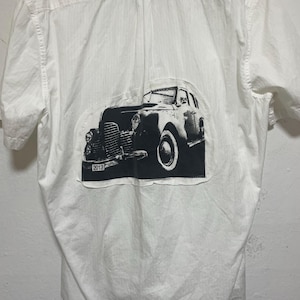hot rod rockabilly mans shirt