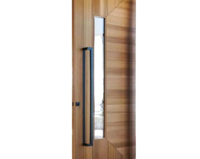 Custom Hand Made Modern Entrance Door Exterior Full Package Shipping Included to USA